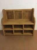 Monks Bench with Open Front