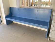 Rustic Plank Style Monks Bench (No Storage)